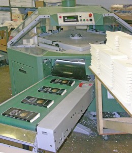 Coming off the Binding Machine